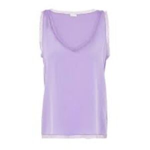 NWT 8 BY YOOX 100% Silk Lilac Purple Cami